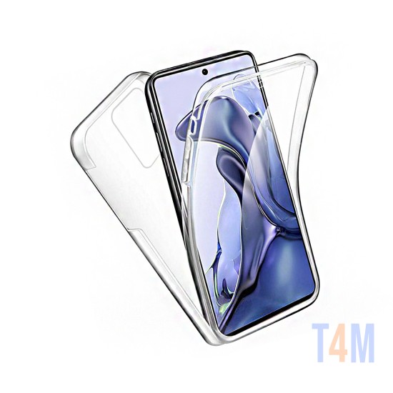 360º Silicon Case for Xiaomi Redmi Note 12 Pro Transparent